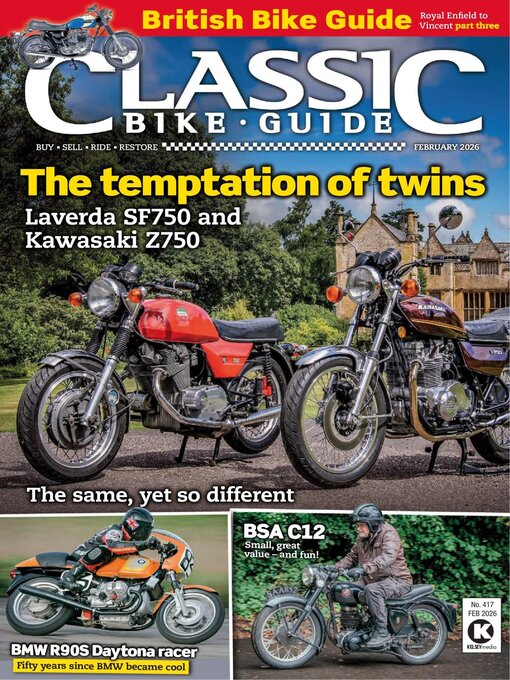 Title details for Classic Bike Guide by Kelsey Publishing Ltd - Available
